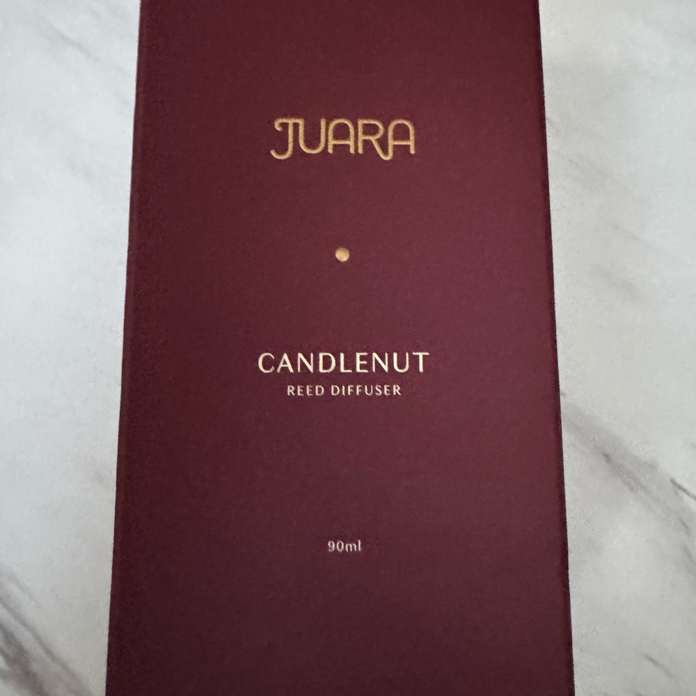 Candlenut Reed Diffuser - Deep Burgundy